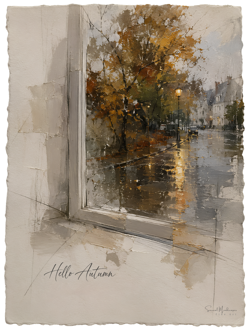 Hello Autumn — Rain Beyond The Window