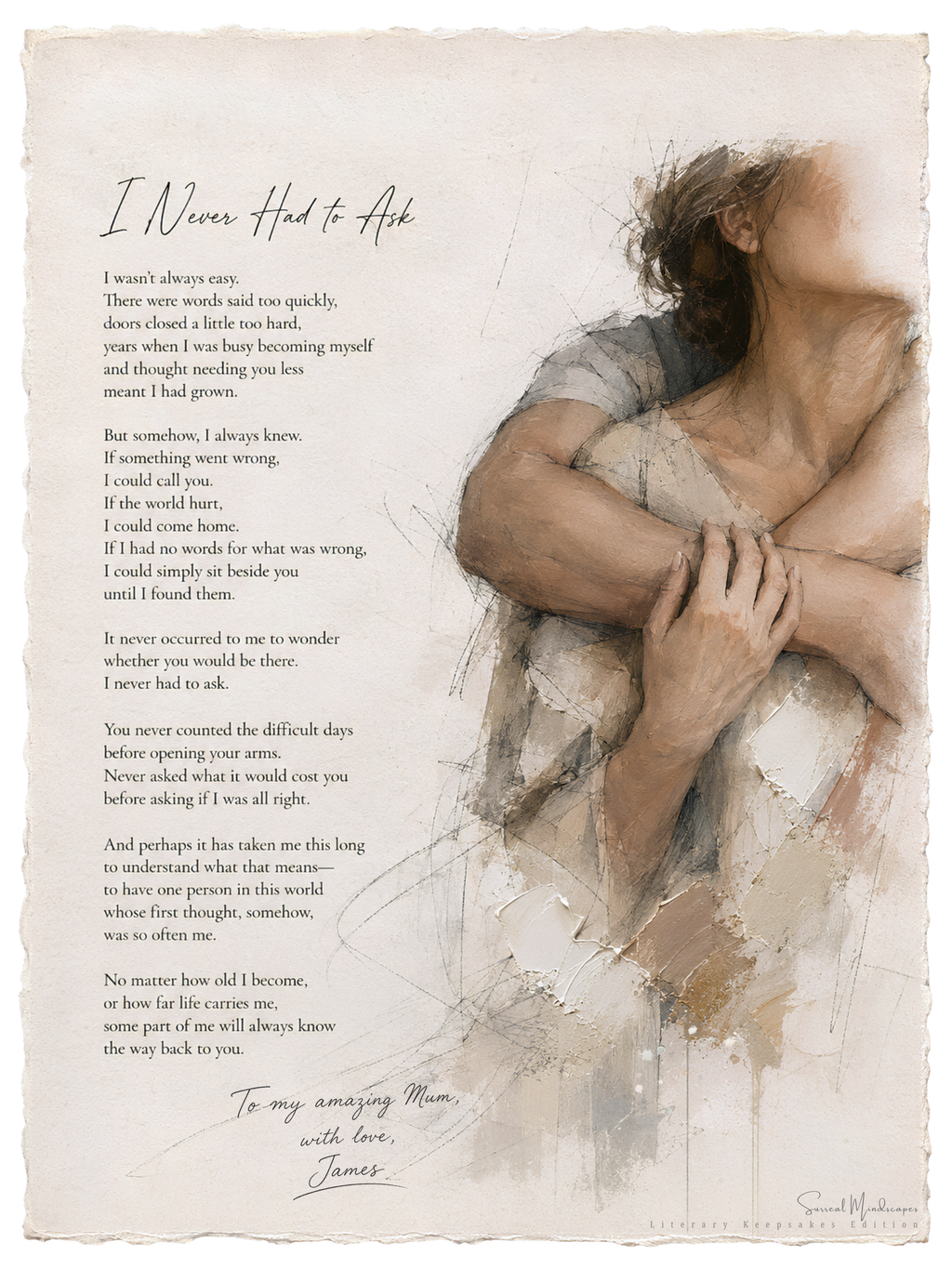 I Never Had To Ask - Strong Embrace