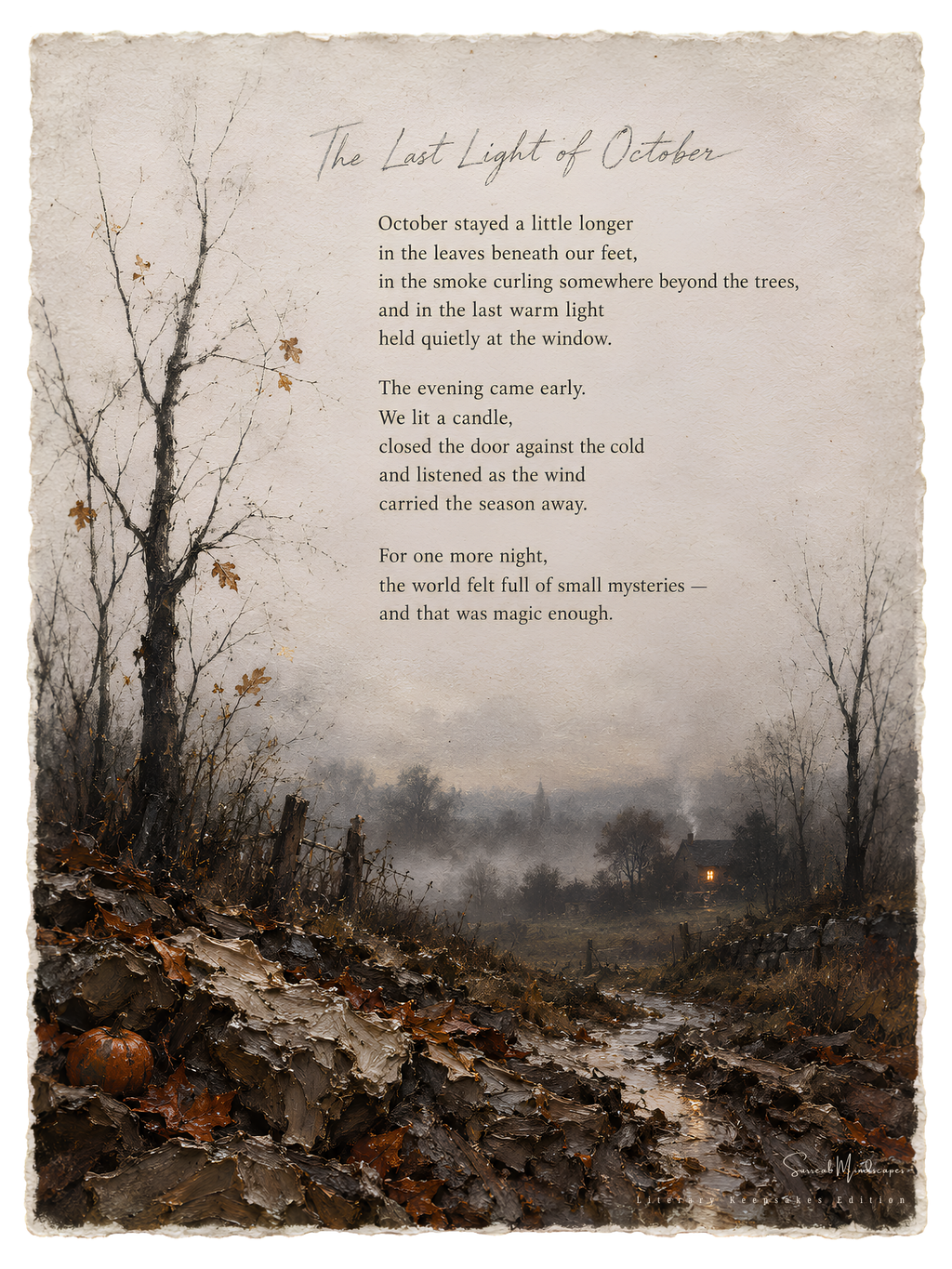 The Last Light Of October