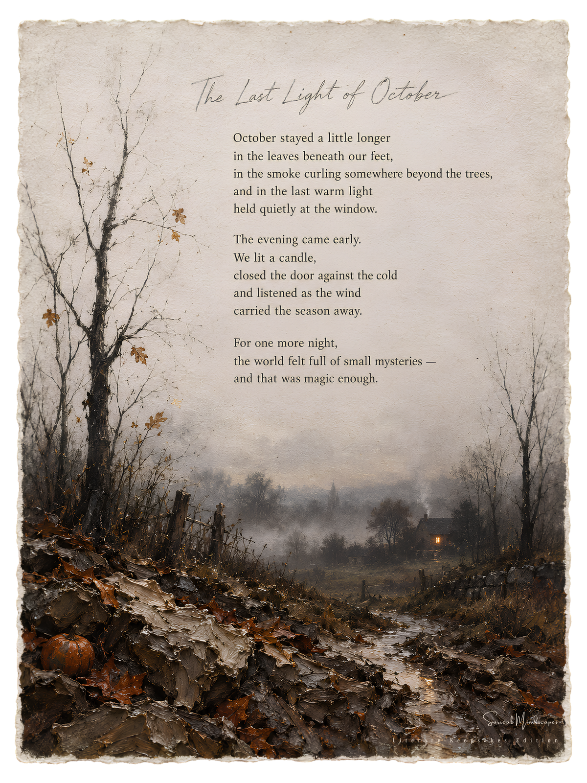 The Last Light Of October