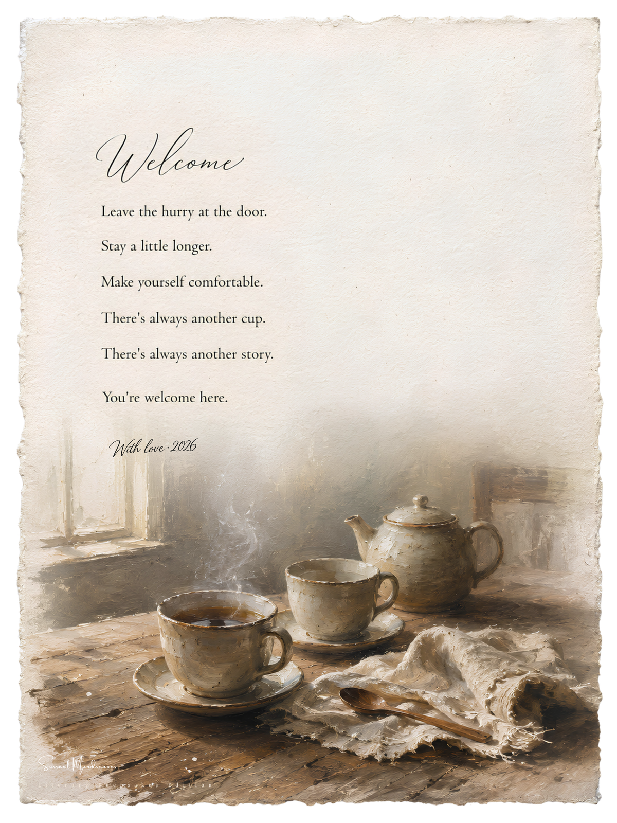 Welcome — Another Cup · Rustic