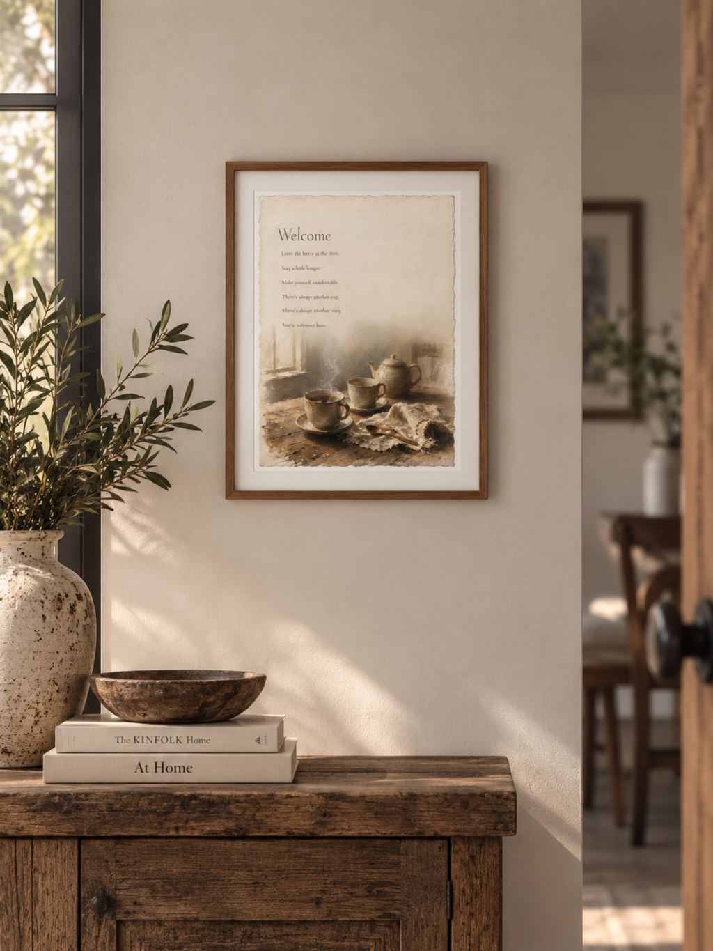 Welcome — Another Cup · Rustic