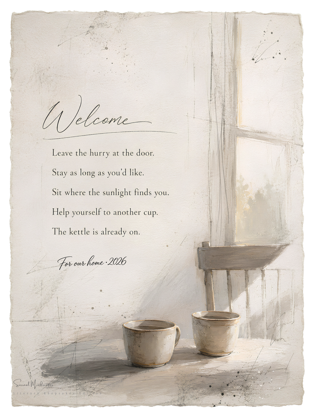 Welcome — Stay A Little Longer