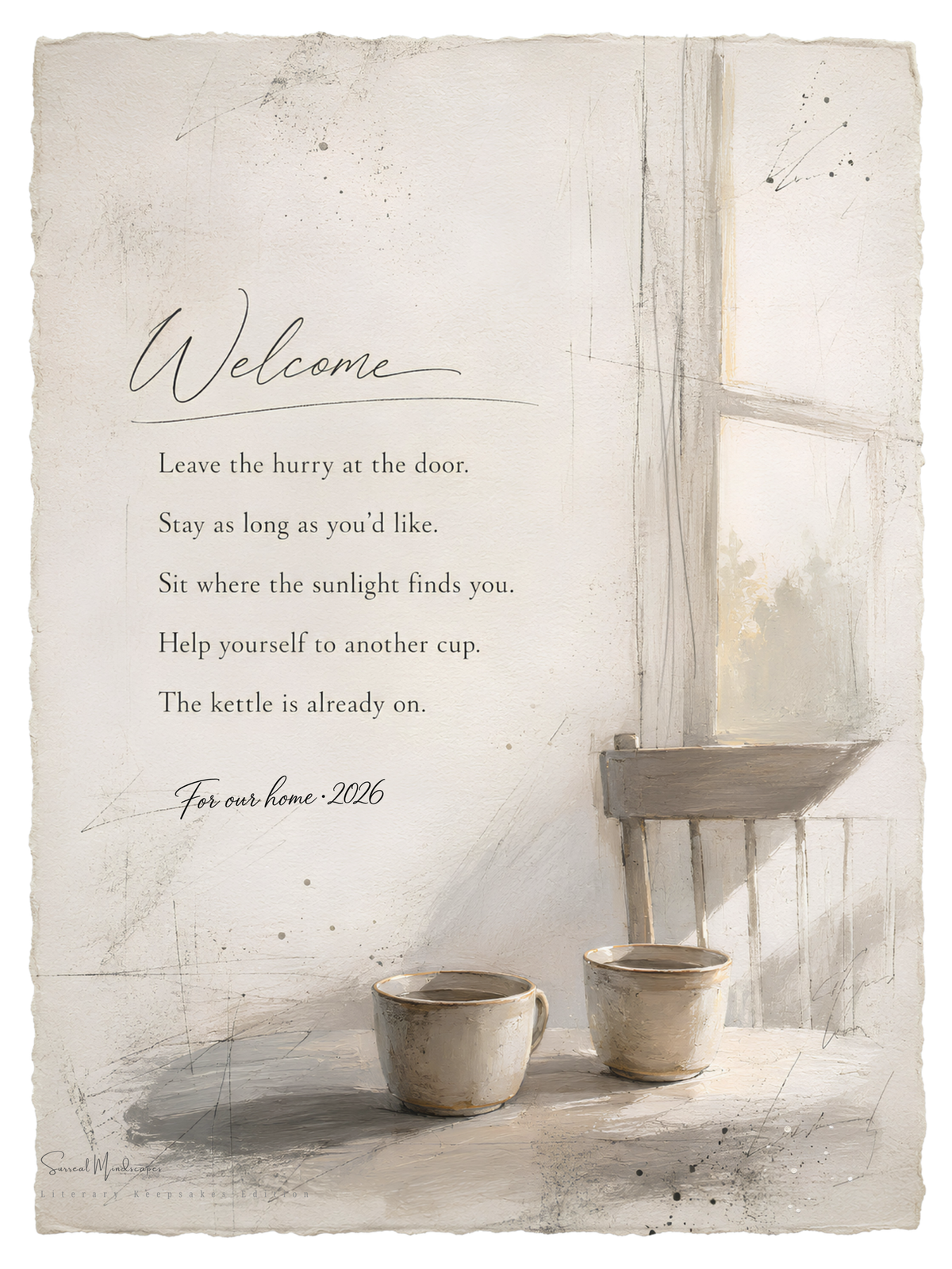 Welcome — Stay A Little Longer